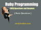 Ruby Programming MCQ Questions and Answers